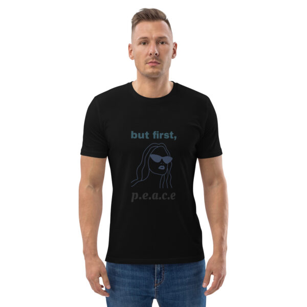 Bio-Baumwoll-T-Shirt Peace