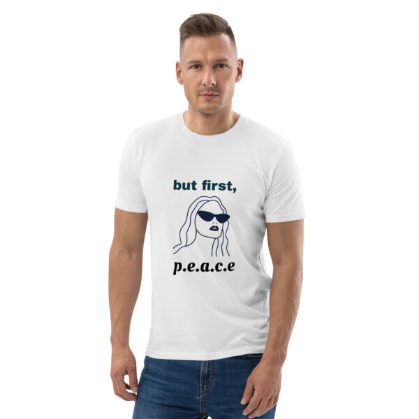 Bio-Baumwoll-T-Shirt Peace