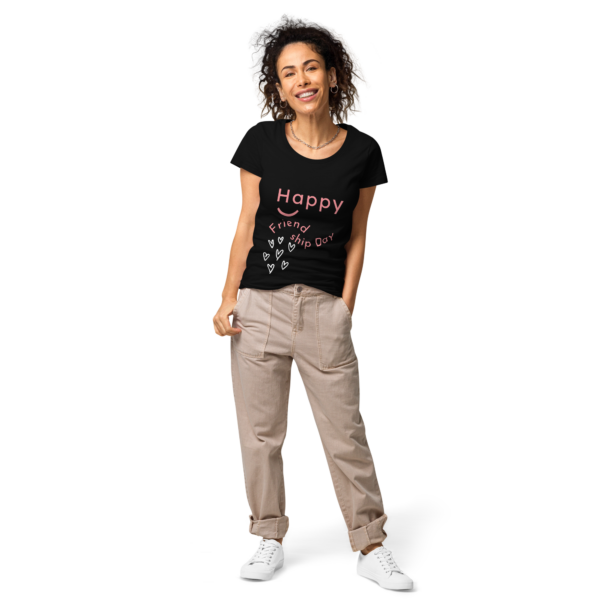 Basic Bio-T-Shirt Happy