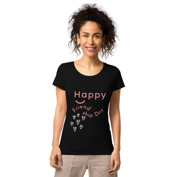 Basic Bio-T-Shirt Happy