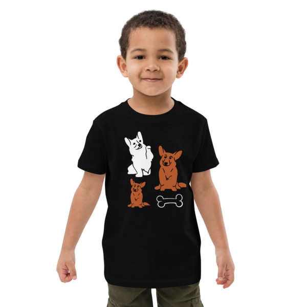 Bio-Baumwoll-T-Shirt für Kinder – Dog