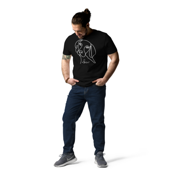 Bio-Baumwoll-T-Shirt Hundeliebe