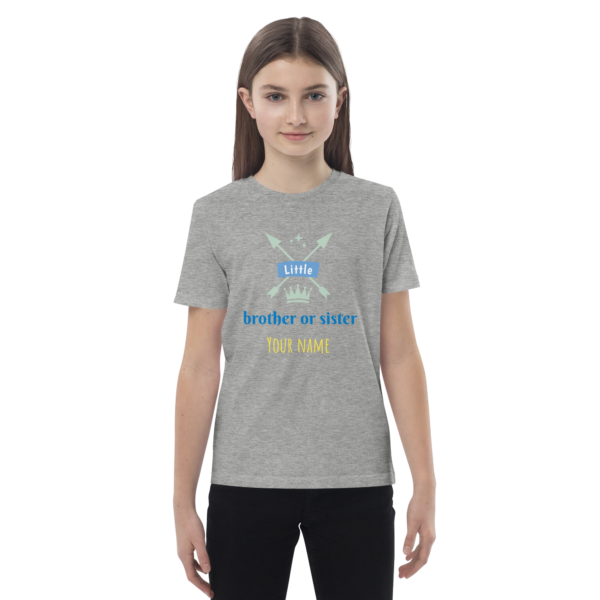 Bio-Baumwoll-T-Shirt für Kinder – little brother or sister