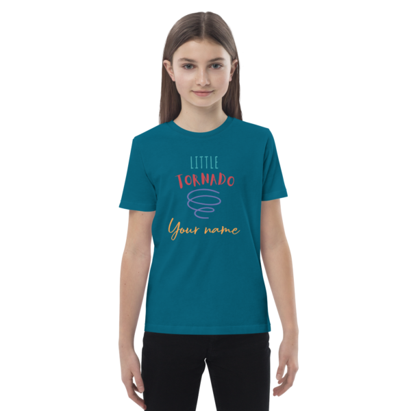 Bio-Baumwoll-T-Shirt für Kinder Little Tornado