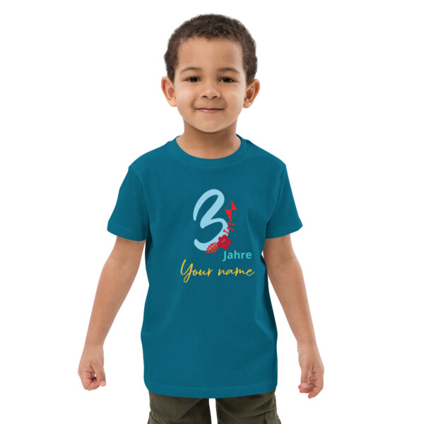 Bio-Baumwoll-T-Shirt für Kinder – Boys 3 Jahre jung