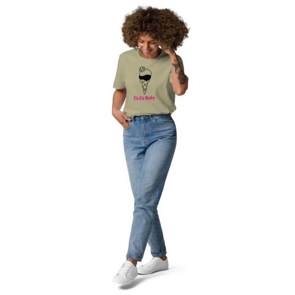 Lockeres Bio-Baumwoll-T-Shirt Eis Eis Baby