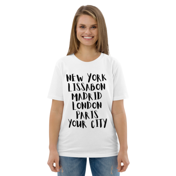 Lockeres-Bio-Baumwoll-T-Shirt Städtetrip Aloja II