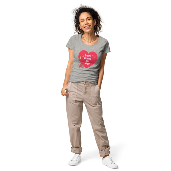 Basic Bio-T-Shirt für Damen Beste Mama der Welt