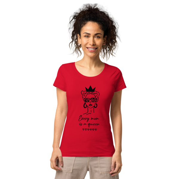 Basic Bio-T-Shirt für Damen Queen