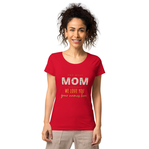 Basic Bio-T-Shirt für Damen The best Mom