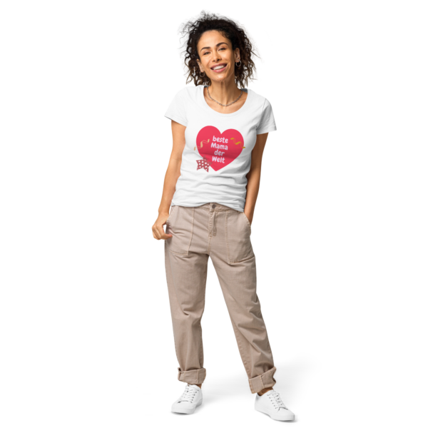 Basic Bio-T-Shirt für Damen Beste Mama der Welt