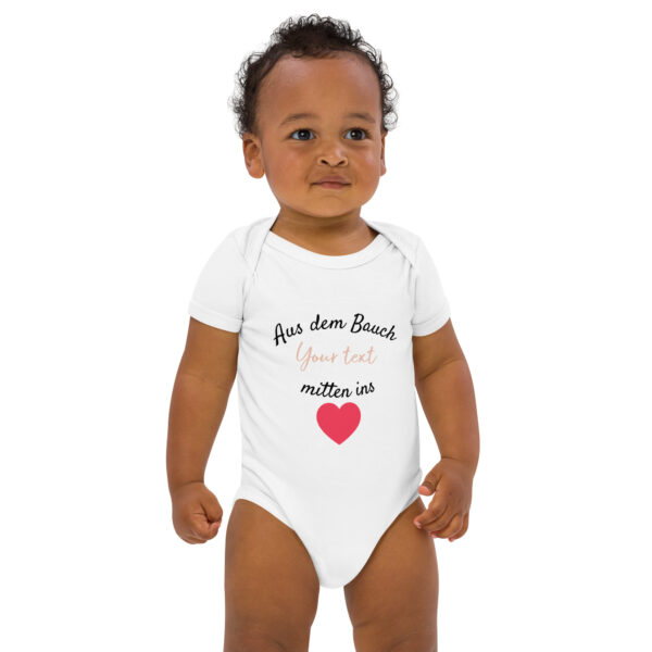 Babystrampler aus Bio-Baumwolle