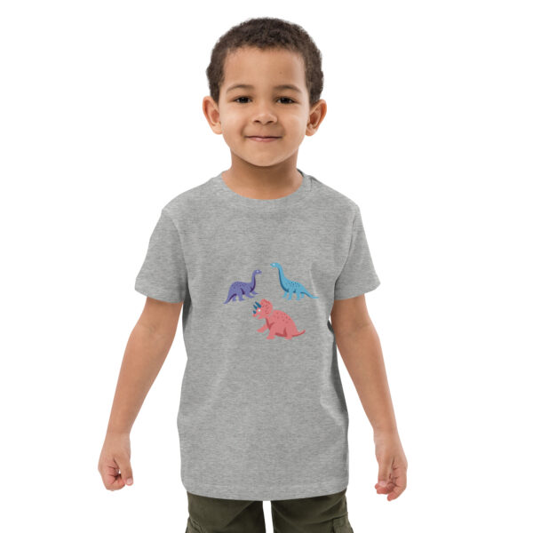 Bio-Baumwoll-T-Shirt für Kinder Dinos