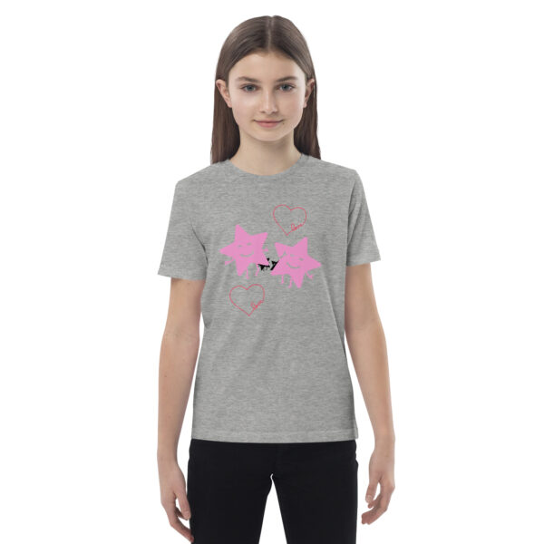 Bio-Baumwoll-T-Shirt für Kinder – Sterne