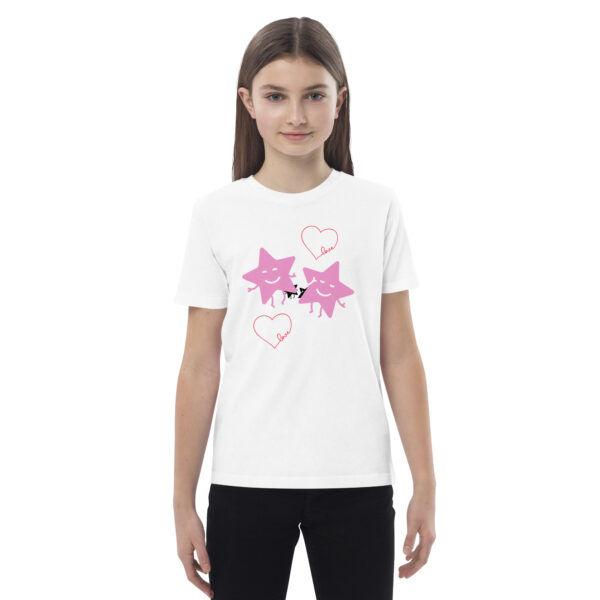 Bio-Baumwoll-T-Shirt für Kinder – Sterne