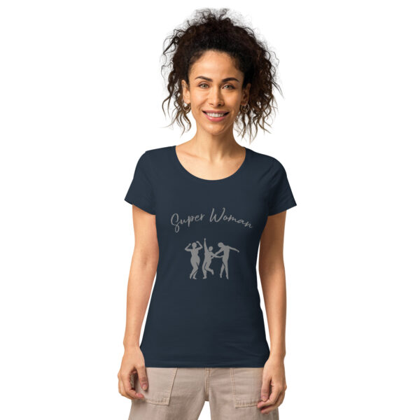 Basic Bio-T-Shirt für Damen Super Woman