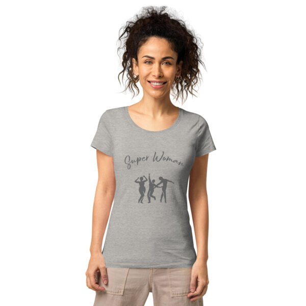 Basic Bio-T-Shirt für Damen Super Woman